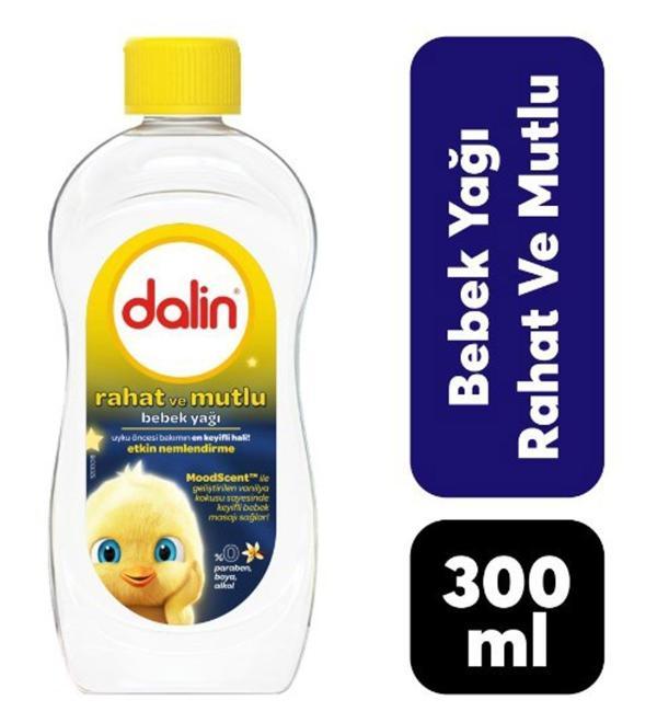 Dalin Rahat ve Mutlu Bebek Yağı 300 ml - Image 1