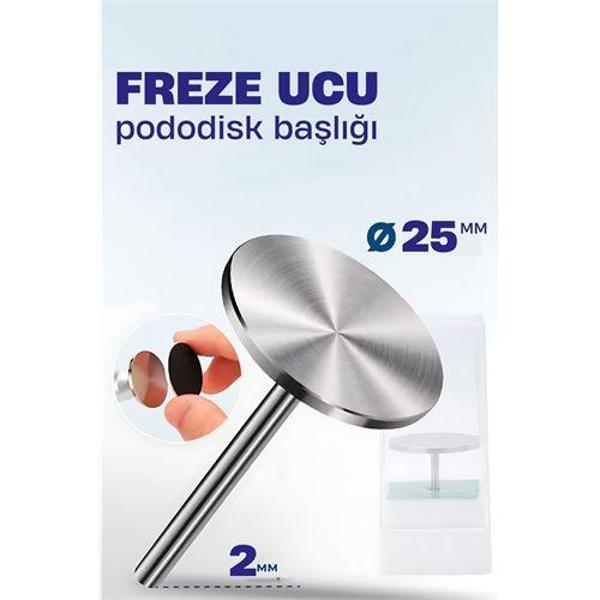 Modacar 25 mm Pododisk Başlığı - Pododisk Freze Ucu Profesyonel Paslanmaz Çelik - Image 1