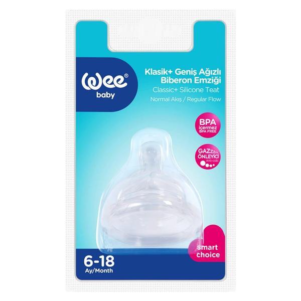 Wee Baby Geniş Ağızlı Biberon Emziği Normal Akış No:2 853 - Image 1