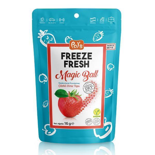 Pol’s Freeze Fresh Magic Ball Çilekli Elma Topu 16 Gr - Image 1