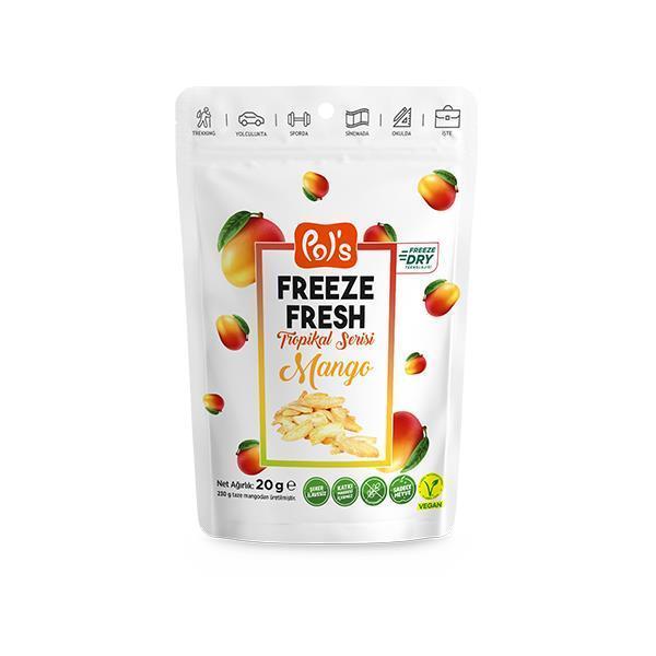 Pol’s Freeze Fresh Tropikal Serisi Mango 20 Gr - Image 1