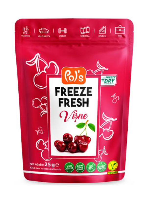 Pol’s Freeze Fresh Vişne 20 Gr - Image 1