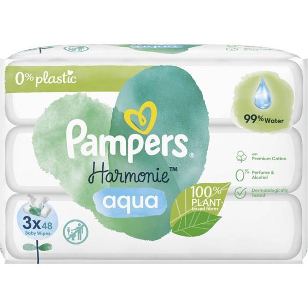 Prima Aqua Pure Islak Havlu Mendil 3'Lü 144 Yaprak - Image 1