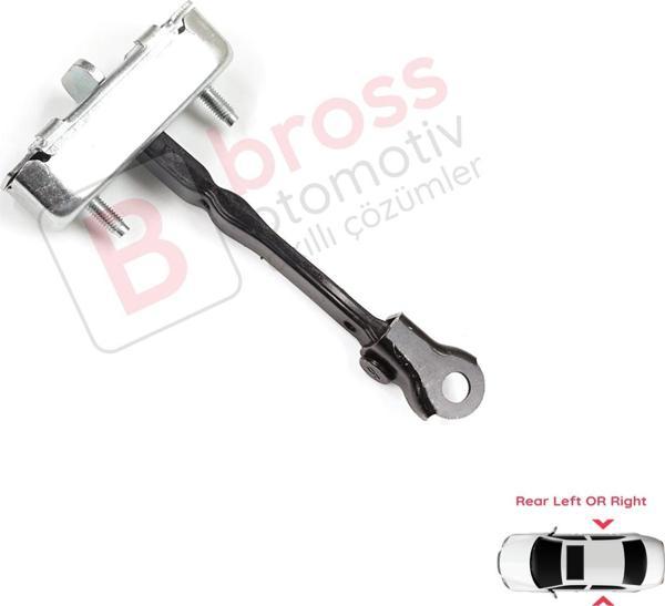 Toyota Auris MK1 E150 E15 2007-2012 68630-02121 İçin Arka Sağ veya Sol Kapı Gergisi	 - Image 1