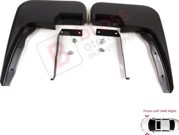 Ford Transit MK6 MK7 Tourneo 2000-2014 1549539 1549540 için Ön Sağ Sol Tekerlek Çamurluk Paçalık - Image 1