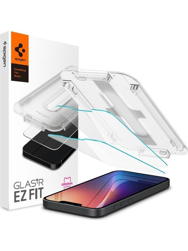 Spigen iPhone 14 / 13 / 16e / 13 Pro Cam Ekran Koruyucu Kolay Kurulum GLAS.tR EZ Fit Slim HD (2 Adet) - AGL03385 - Image 1