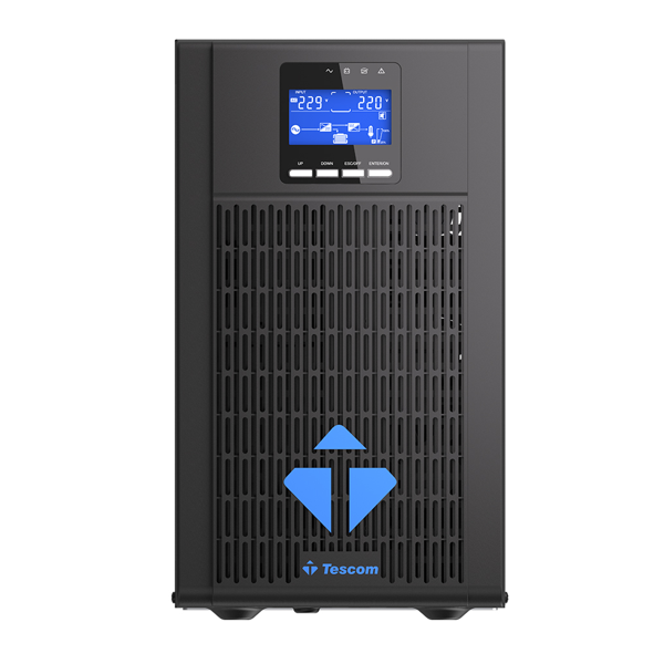 TESCOM NeoLine 3000, 3 KVA Online 1F/1F UPS,  (900040102) (6x9A Akü) - Image 1