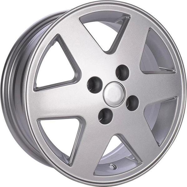 5.5 X 14 BK-5163 4X98 ET34 58.6 SILVER - Image 1