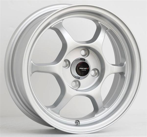 5.5 X 14 PRO-4651 4X100 ET35 73.1 SILVER - Image 1