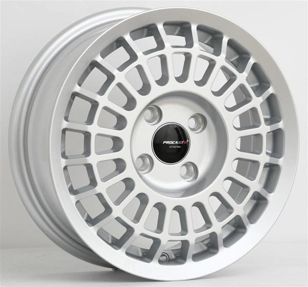 5.5 X 14 PRO-2187 4X100 ET36 73.1 SILVER - Image 1