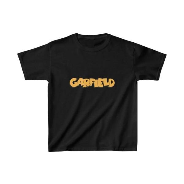 Çocuk Unisex Baskılı T-Shirt - Siyah - Image 1