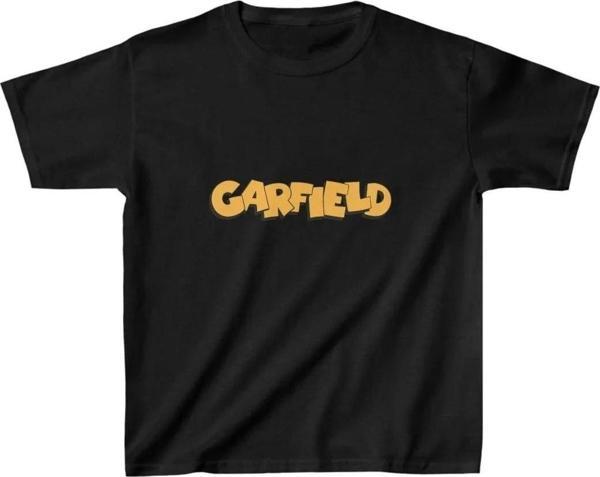 Çocuk Unisex Baskılı T-Shirt - Siyah - Image 1