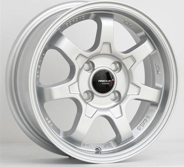 5.5 X 14 PRO-2136 4X100 ET36 73.1 SILVER - Image 1