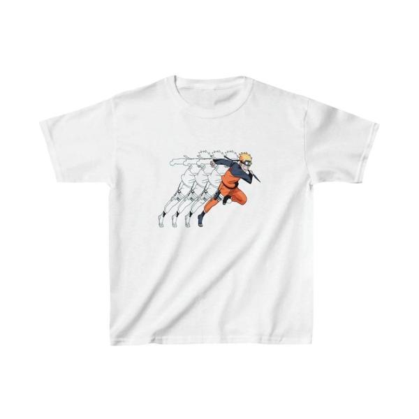 Çocuk Unisex Baskılı T-Shirt - Beyaz - Image 1