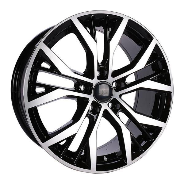 7 X 16 BK-713 5X100 ET35 57.1 BLACK MACHINED XL - Image 1