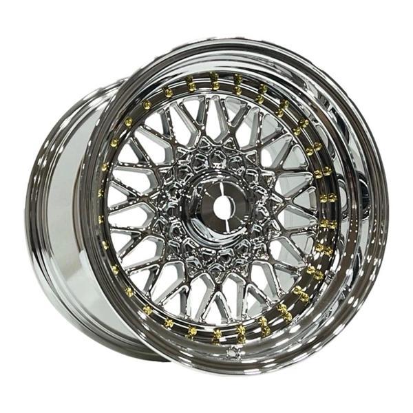 9X16 BK-942 4X100/108 ET15 73.1 VACOOM CROM GOLD - Image 1