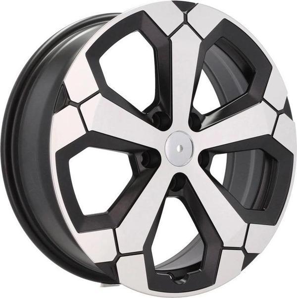 6.5 X 16 BKY-1274 5X114.3 ET40 66.1 BLACK MACHINED XL - Image 1
