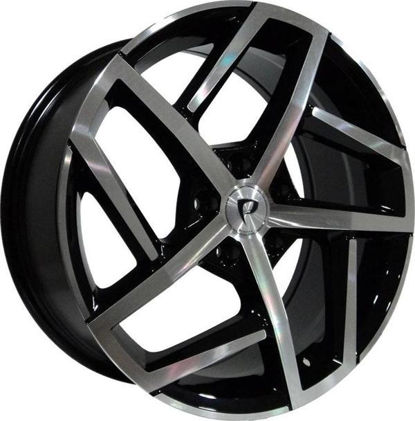 7.5X17 BK-5717 5X100 ET35 57.1 BLACK MACHINED XL - Image 1
