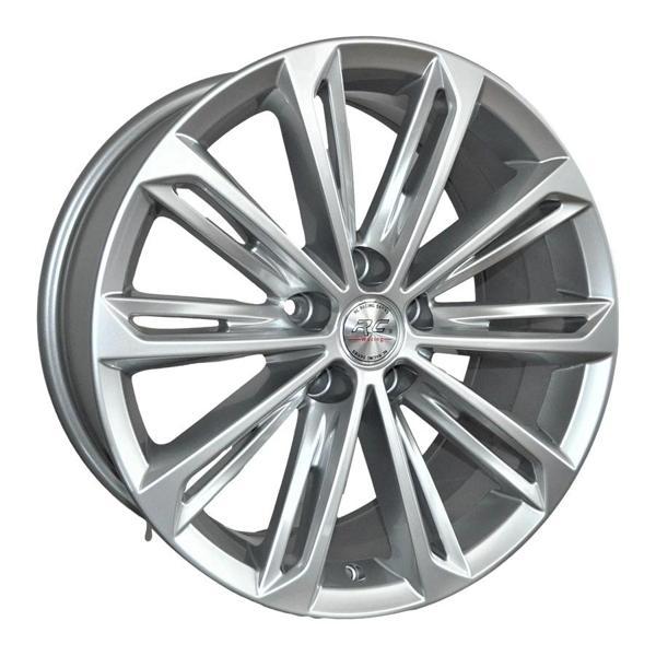RC 148 18X8.0 5X112 ET40 57.1 SILVER VERONA - Image 1