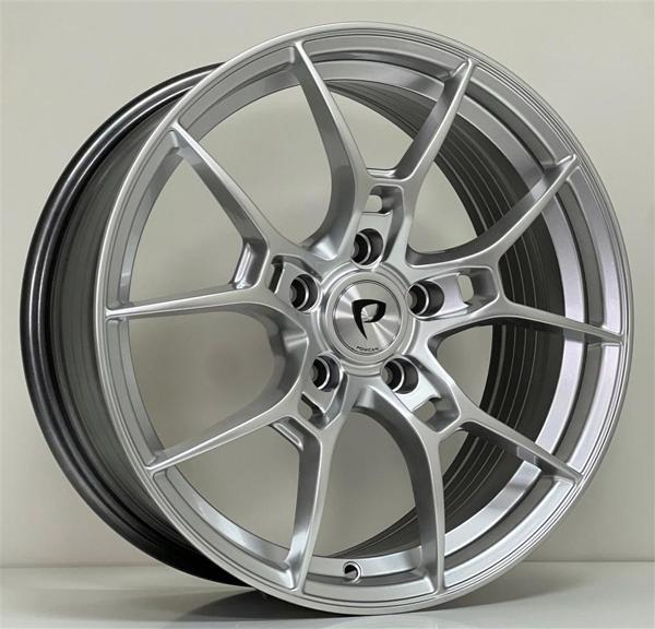 7.5 X 17 BK-3S1032 5X114.3 ET38 73.1 HYPER SILVER - Image 1