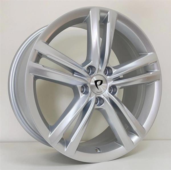 8 X 18 BKY-1139 5X112 ET48 57.1 SILVER XL - Image 1