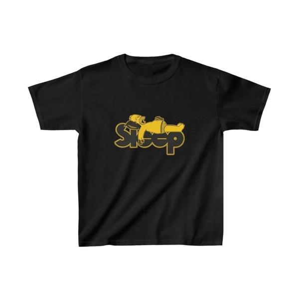 Unisex Çocuk Baskılı T-Shirt - Siyah - Image 1