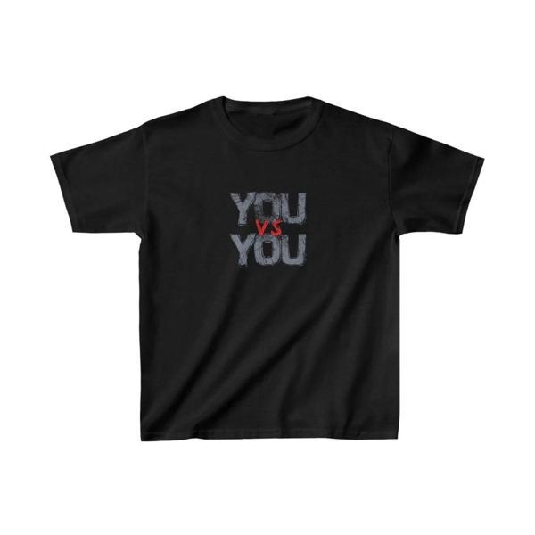 Unisex Çocuk Baskılı T-Shirt - Siyah - Image 1