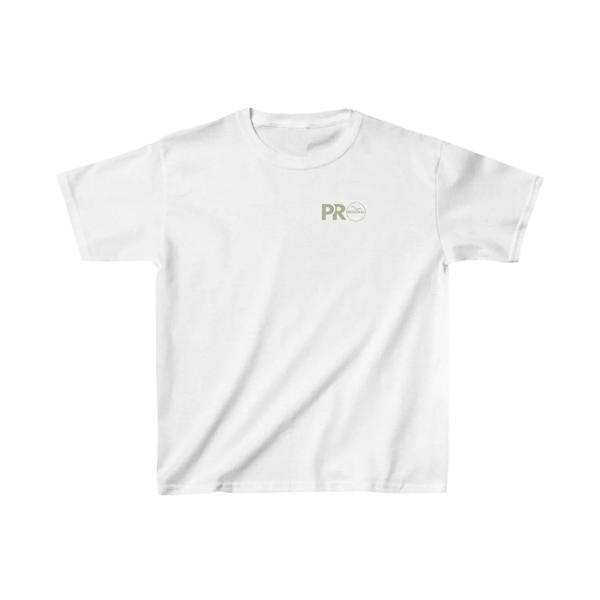Unisex Çocuk Baskılı T-Shirt - Beyaz - Image 1