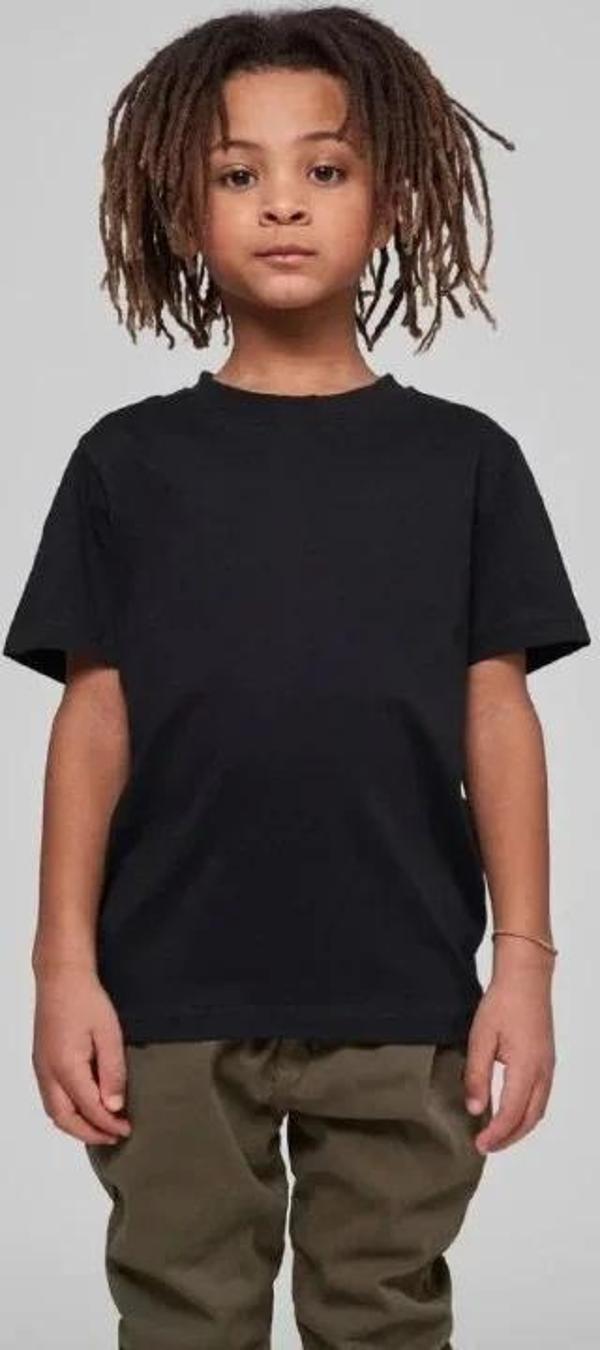 Çocuk Unisex Basic T-Shirt - Siyah - Image 1