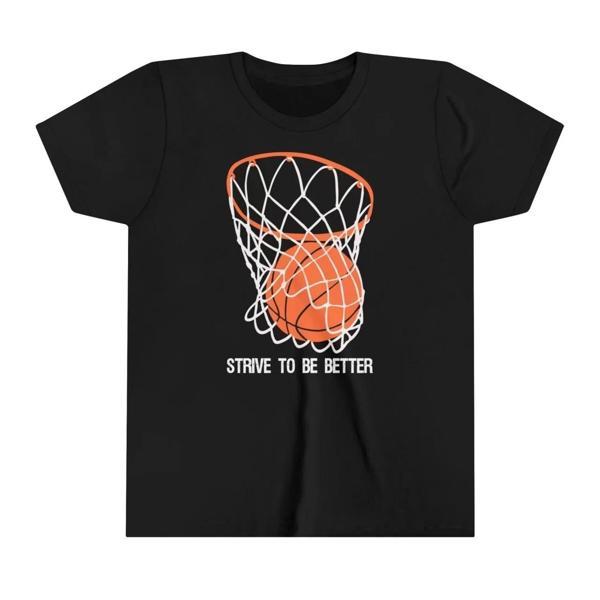 Çocuk Unisex Baskılı T-Shirt - Siyah - Image 1
