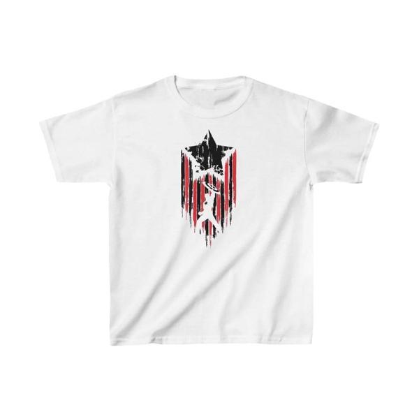 Unisex Çocuk Baskılı T-Shirt - Beyaz - Image 1