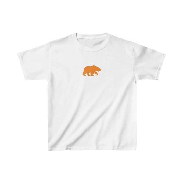 Unisex Çocuk Baskılı T-Shirt - Beyaz - Image 1