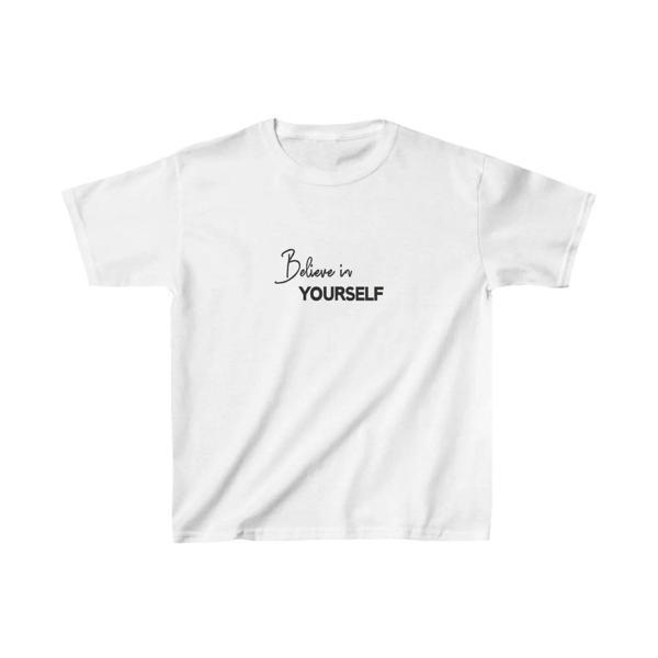 Unisex Çocuk Baskılı T-Shirt - Beyaz - Image 1
