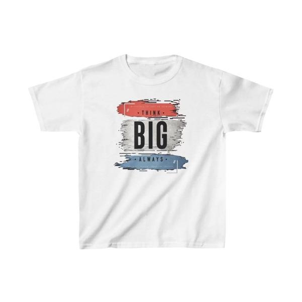 Unisex Çocuk Baskılı T-Shirt - Beyaz - Image 1