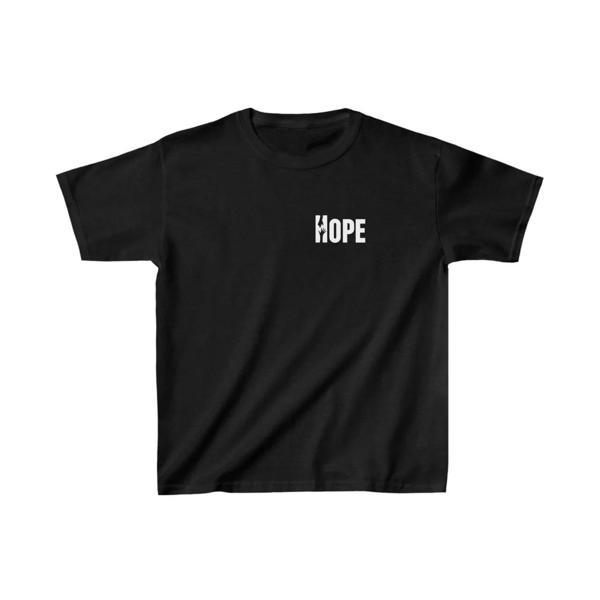 Unisex Çocuk Baskılı T-Shirt - Siyah - Image 1