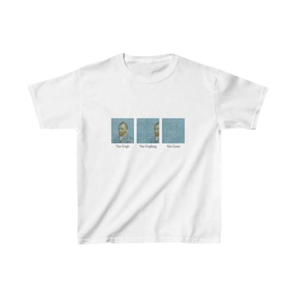 Çocuk Unisex Baskılı T-Shirt - Beyaz - Image 1