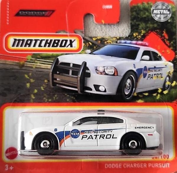 C0859 Matchbox 1:64 Tekli Arabalar DODGE CHARGER PURSUIT HFT07 - Image 1