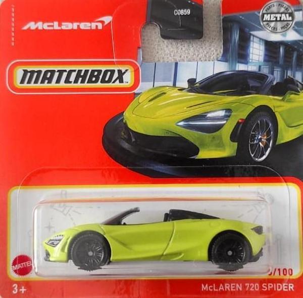 C0859 Matchbox 1:64 Tekli Arabalar McLAREN 720 SPIDER HFR66 - Image 1