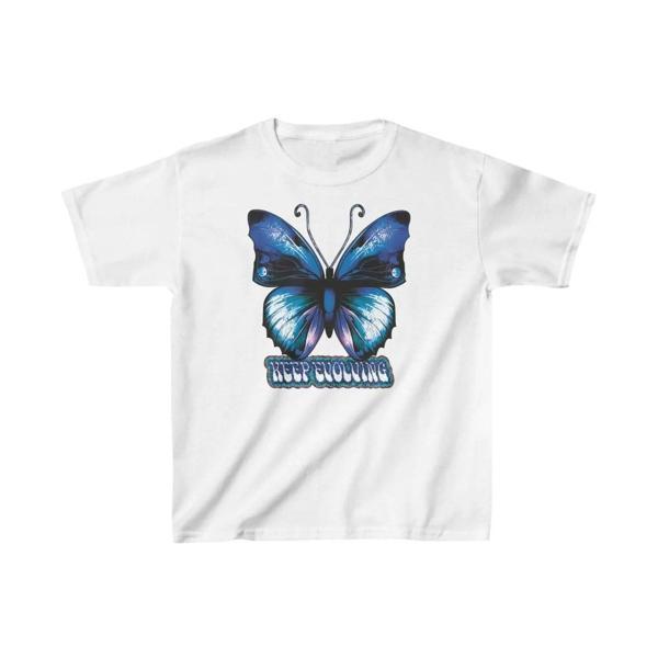 Unisex Çocuk Baskılı T-Shirt - Beyaz - Image 1