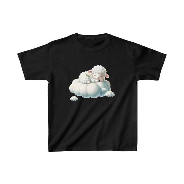 Unisex Çocuk Baskılı T-Shirt - Siyah - Image 1
