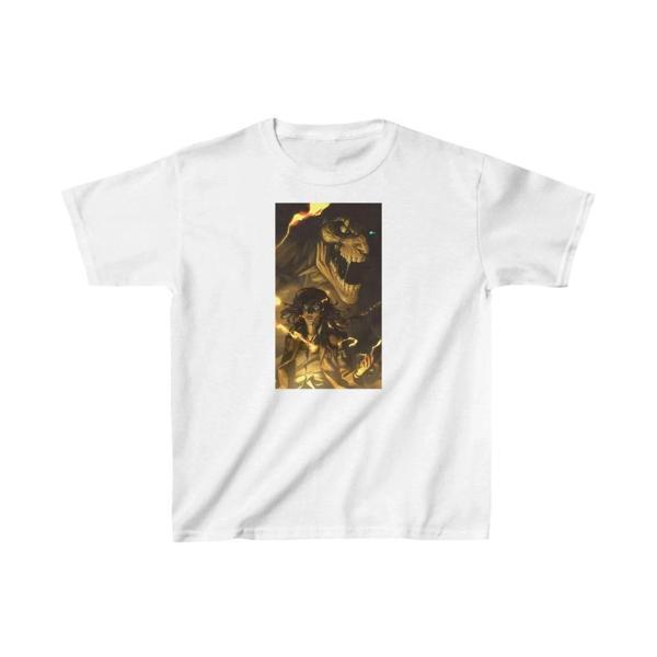 Unisex Çocuk Baskılı T-Shirt - Beyaz - Image 1