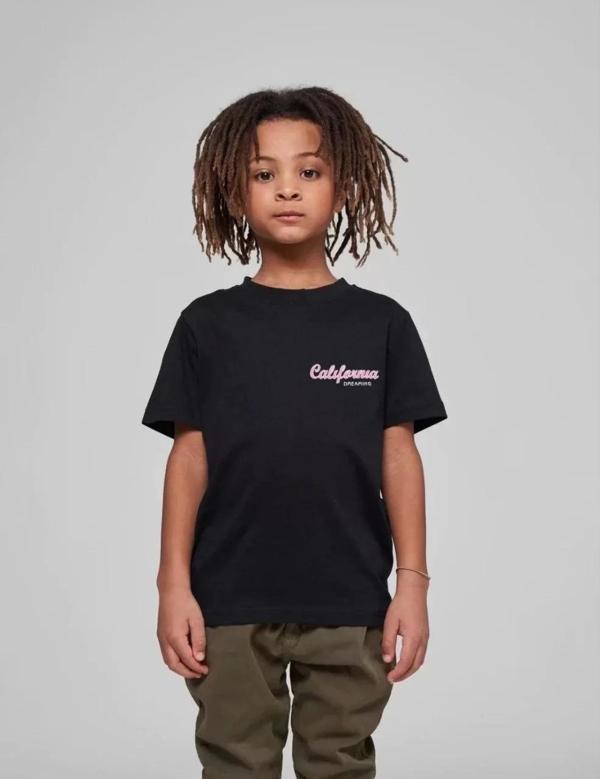 Çocuk Unisex Baskılı T-Shirt - Siyah - Image 1