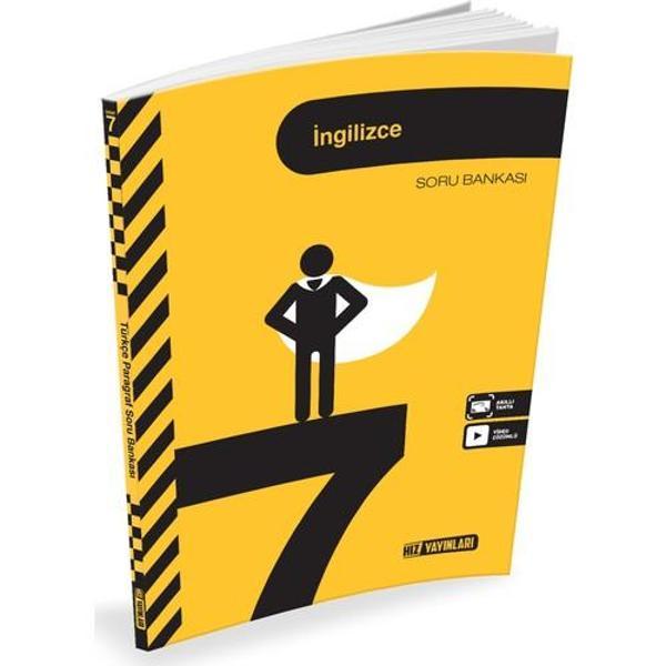 Hız Yayınları 7. Sınıf İngilizce Soru Bankası - Hız Yayınları - Image 1