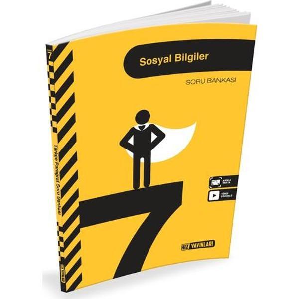 Hız Yayınları 7. Sınıf Sosyal Bilgiler Soru Bankası - Hız Yayınları - Image 1