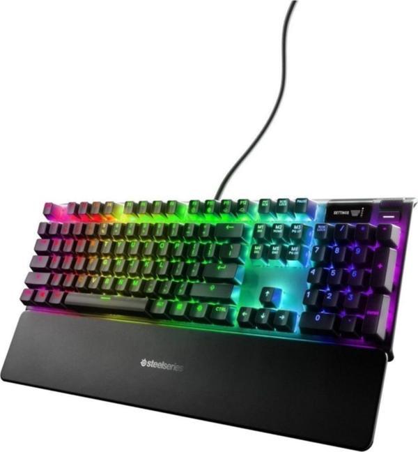Apex Pro Mekanik Gaming Klavye - Ayarlanabilir Omni Switch -Oled Ekran - İnglizce Q - Image 1