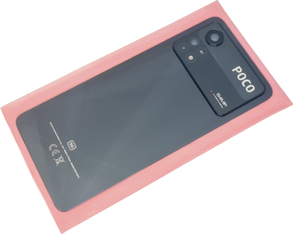 Tkgz Xiaomi Poco X4 PRO  Arka Kapak (FULL Kamera Lensli ORJİNAL) SİYAH - Image 1