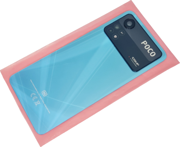 Tkgz Xiaomi Poco X4 PRO Arka Kapak (FULL Kamera Lensli ORJİNAL) MAVİ - Image 1