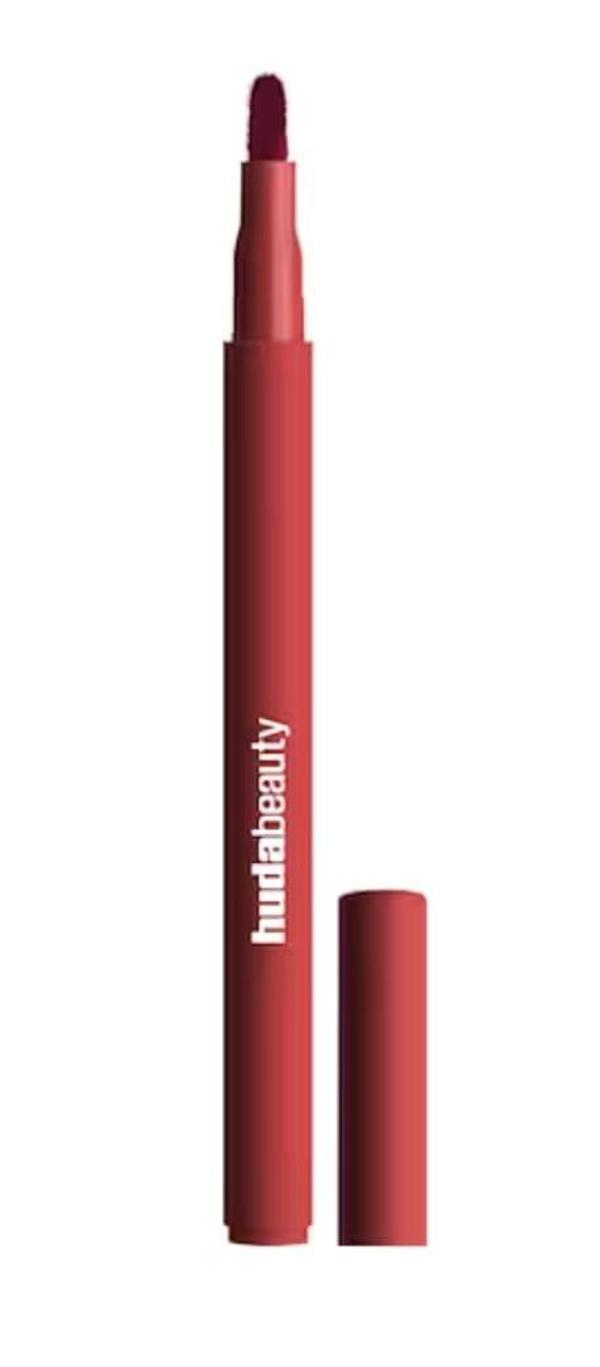 Huda Beauty Lip Contour Lip Stain - Dudak Kalemi Cherry Red - Image 1