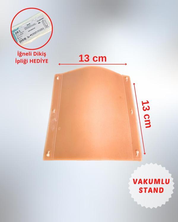 Eğitim Amaçlı Gerçekçi Cerrahi Dikiş Pedi 13x13 cm - Image 1