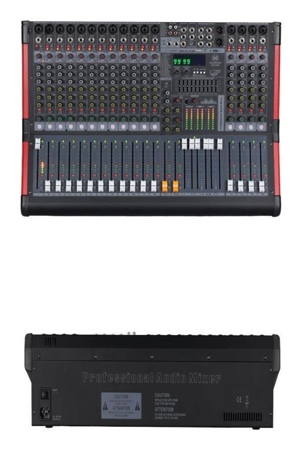 Maxword DC16-PRO 2x99 DSP Efekt Ses Mikseri 16 Kanal Deck Mixer - Image 1